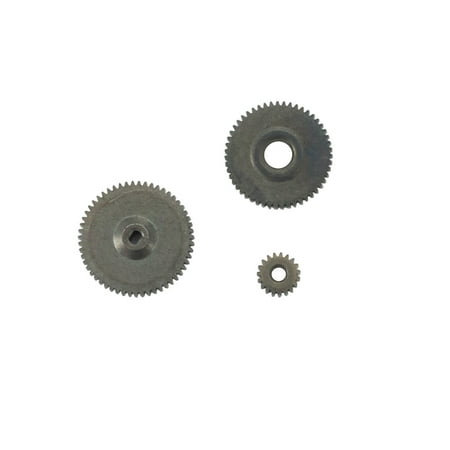 For Axial Scx24 90081 1/24 Rc Car Metal Transmission Gearbox Gear With Shaft